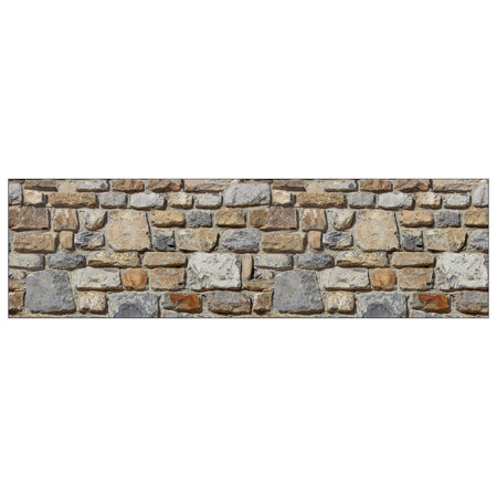 Badrückwand Steinoptik
