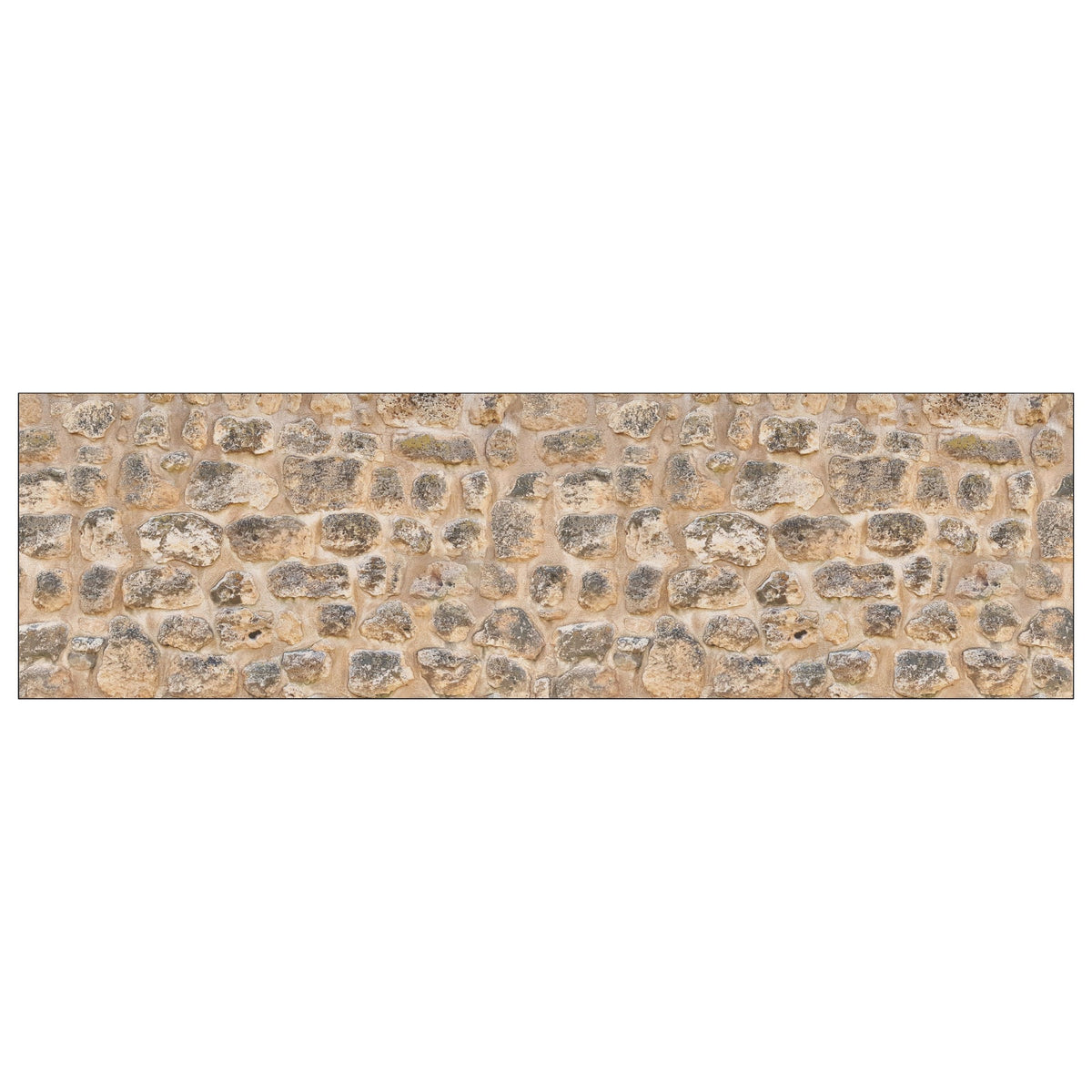 Badrückwand Steinoptik