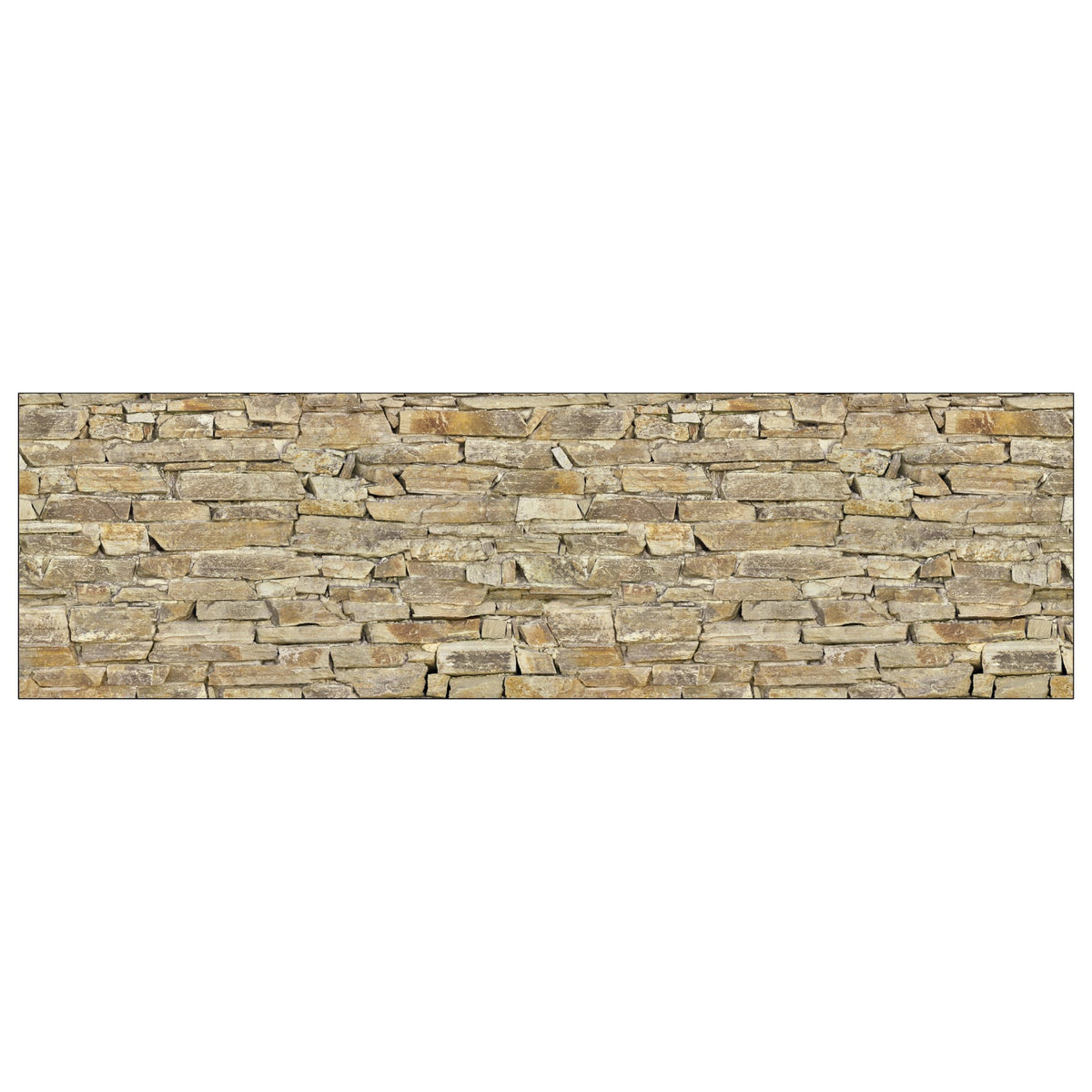 Badrückwand Steinoptik
