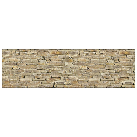 Badrückwand Steinoptik