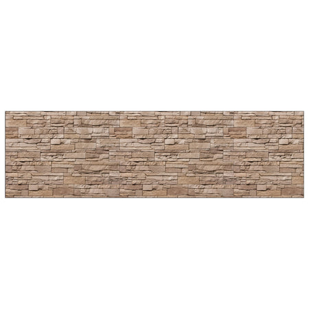 Badrückwand Steinoptik
