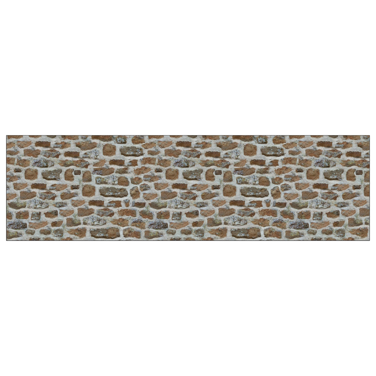 Badrückwand Steinoptik