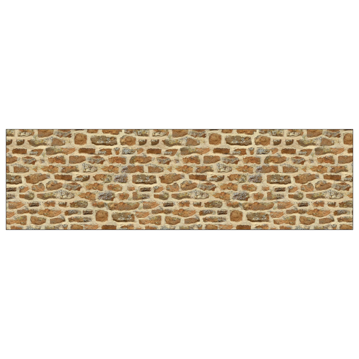 Badrückwand Steinoptik