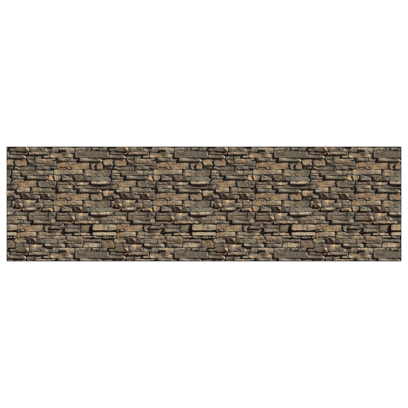 Badrückwand Steinoptik