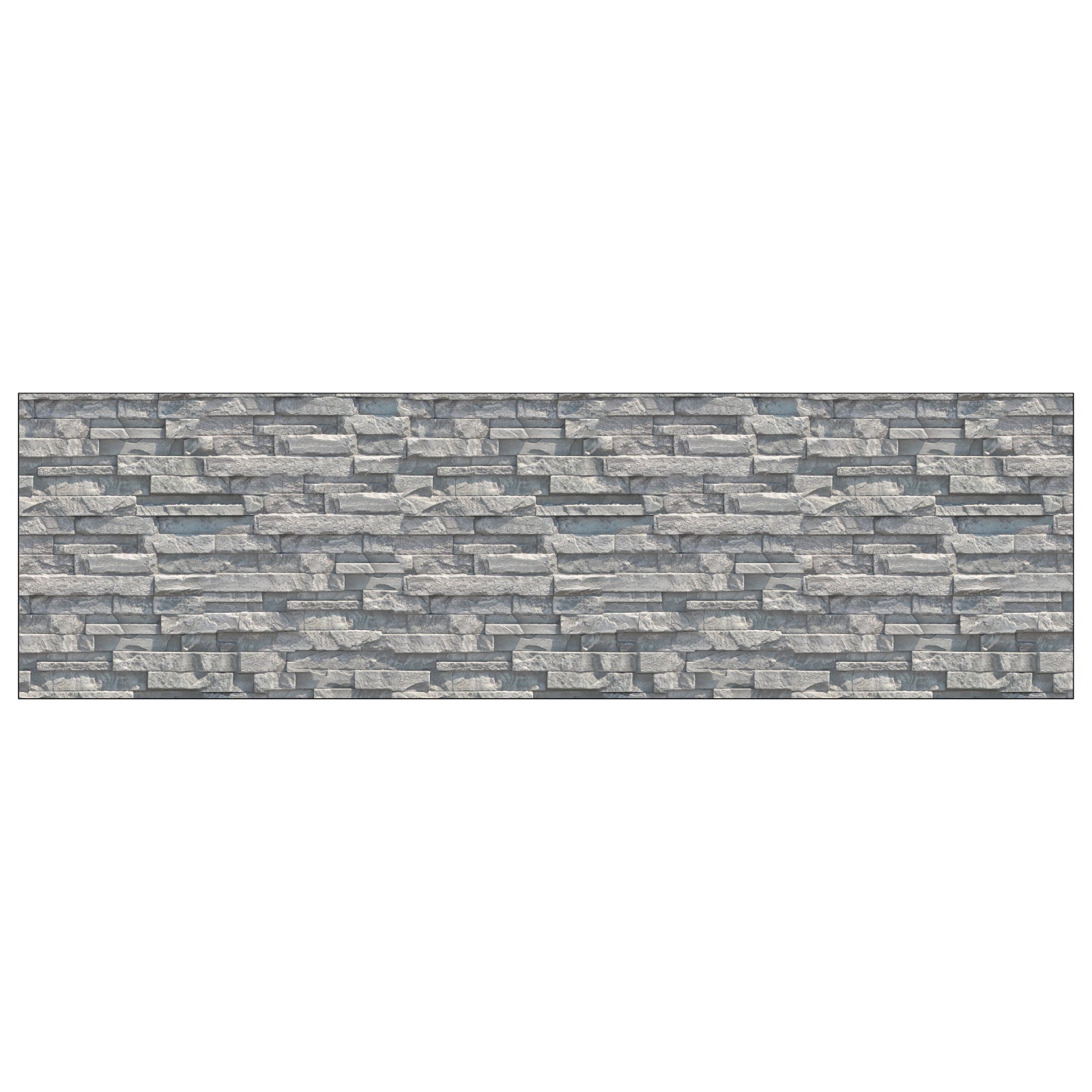 Waschbeckenrückwand Steinoptik