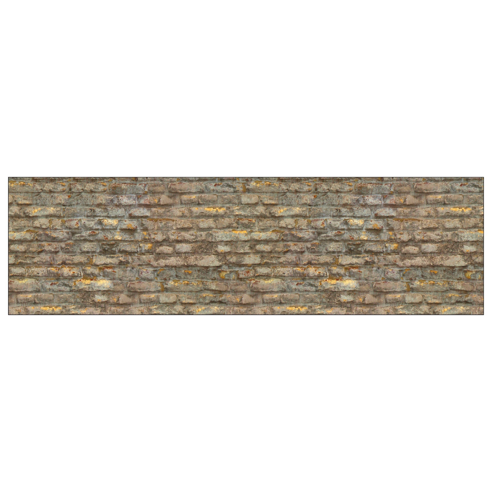 Badrückwand Steinoptik