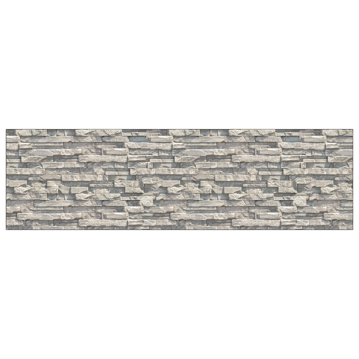 Badrückwand Steinoptik