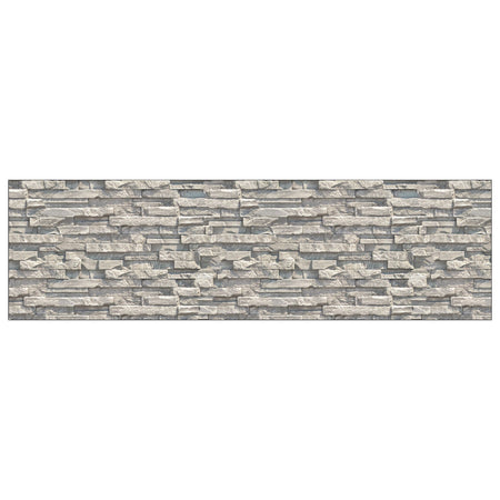 Badrückwand Steinoptik