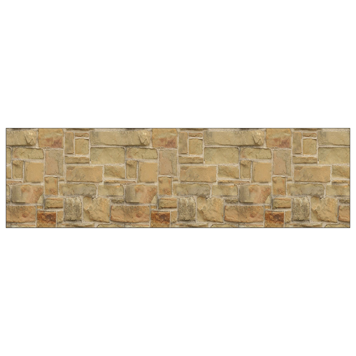 Badrückwand Steinoptik