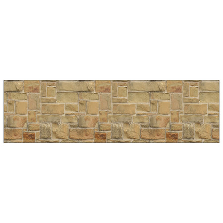 Badrückwand Steinoptik