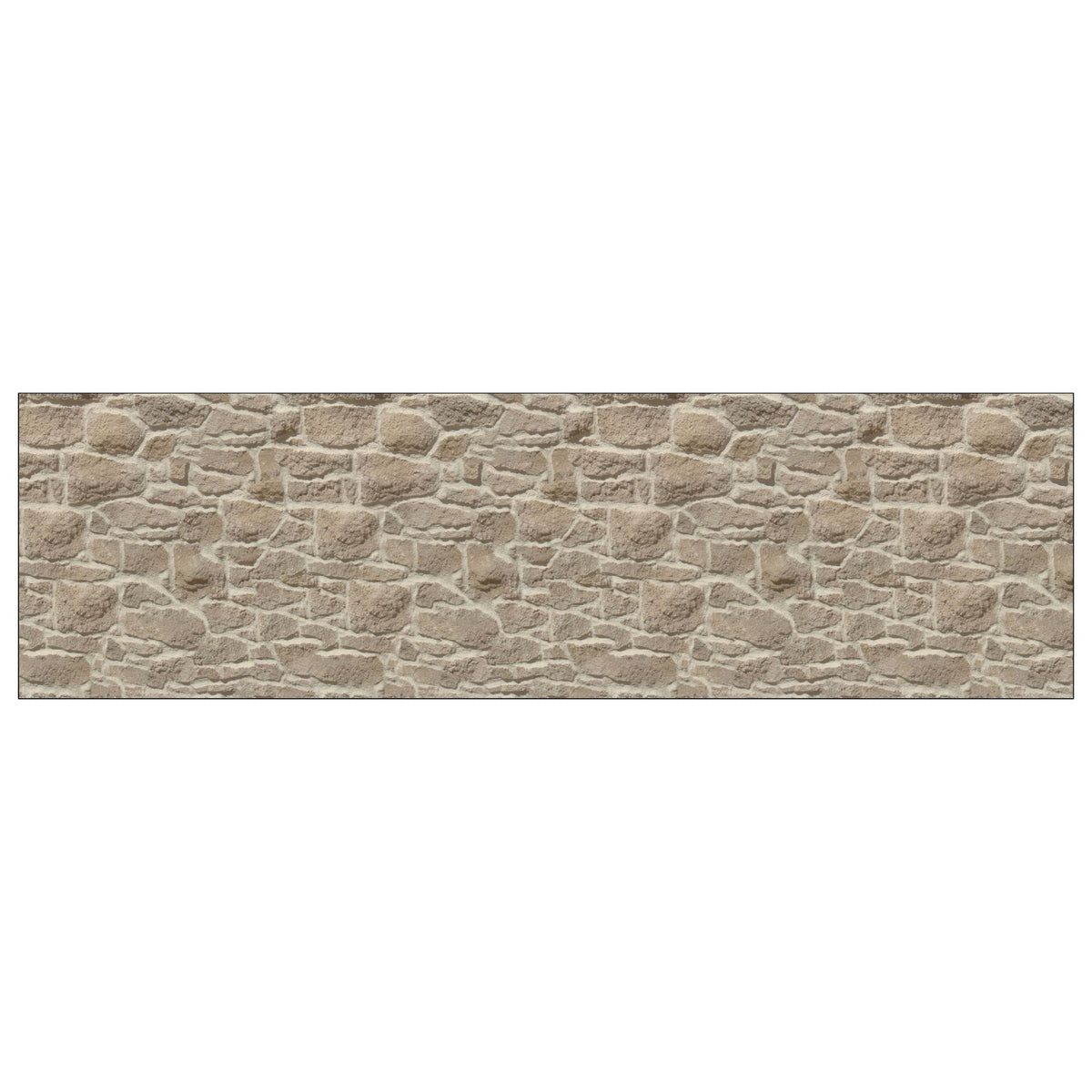 Badrückwand Steinoptik