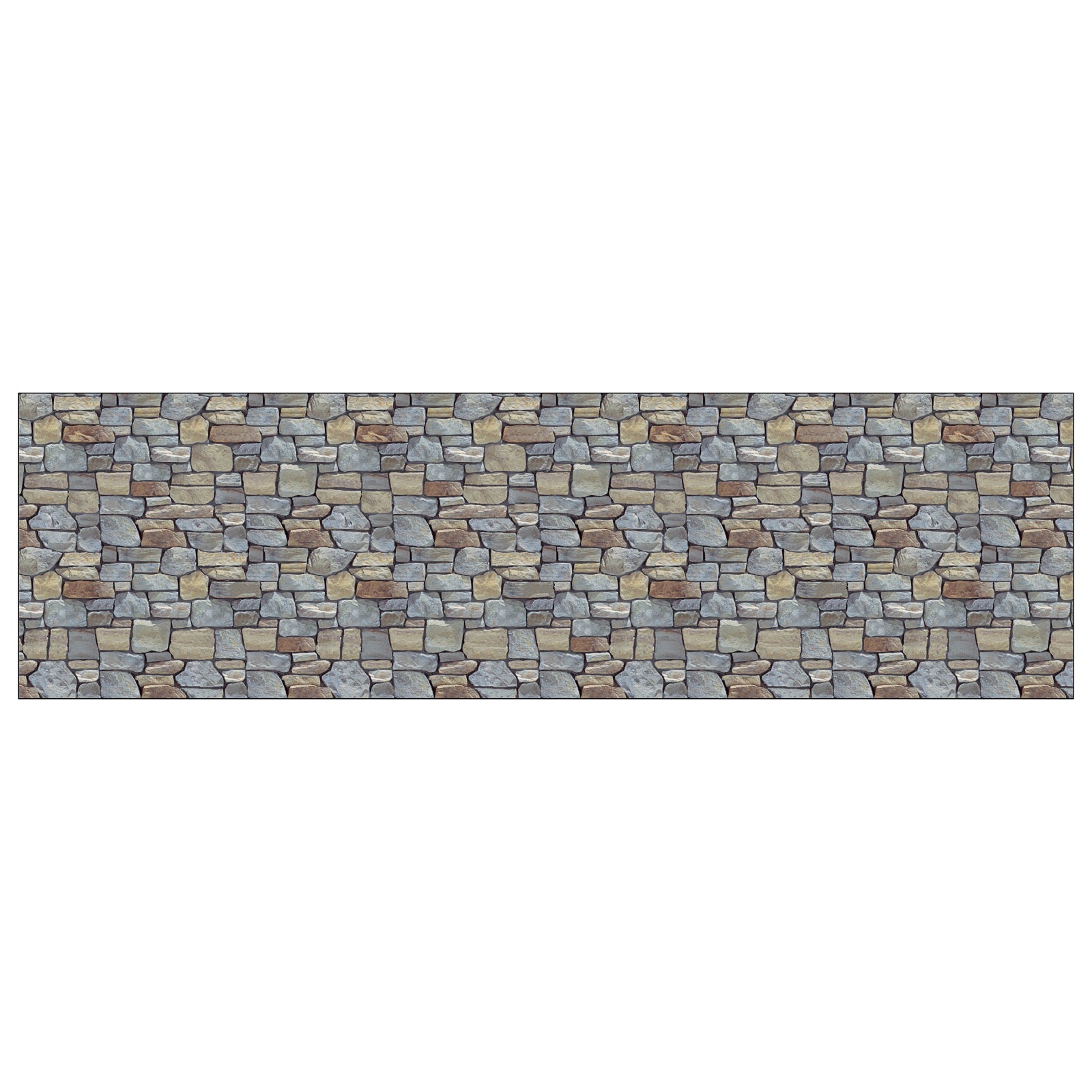 Badrückwand Steinoptik