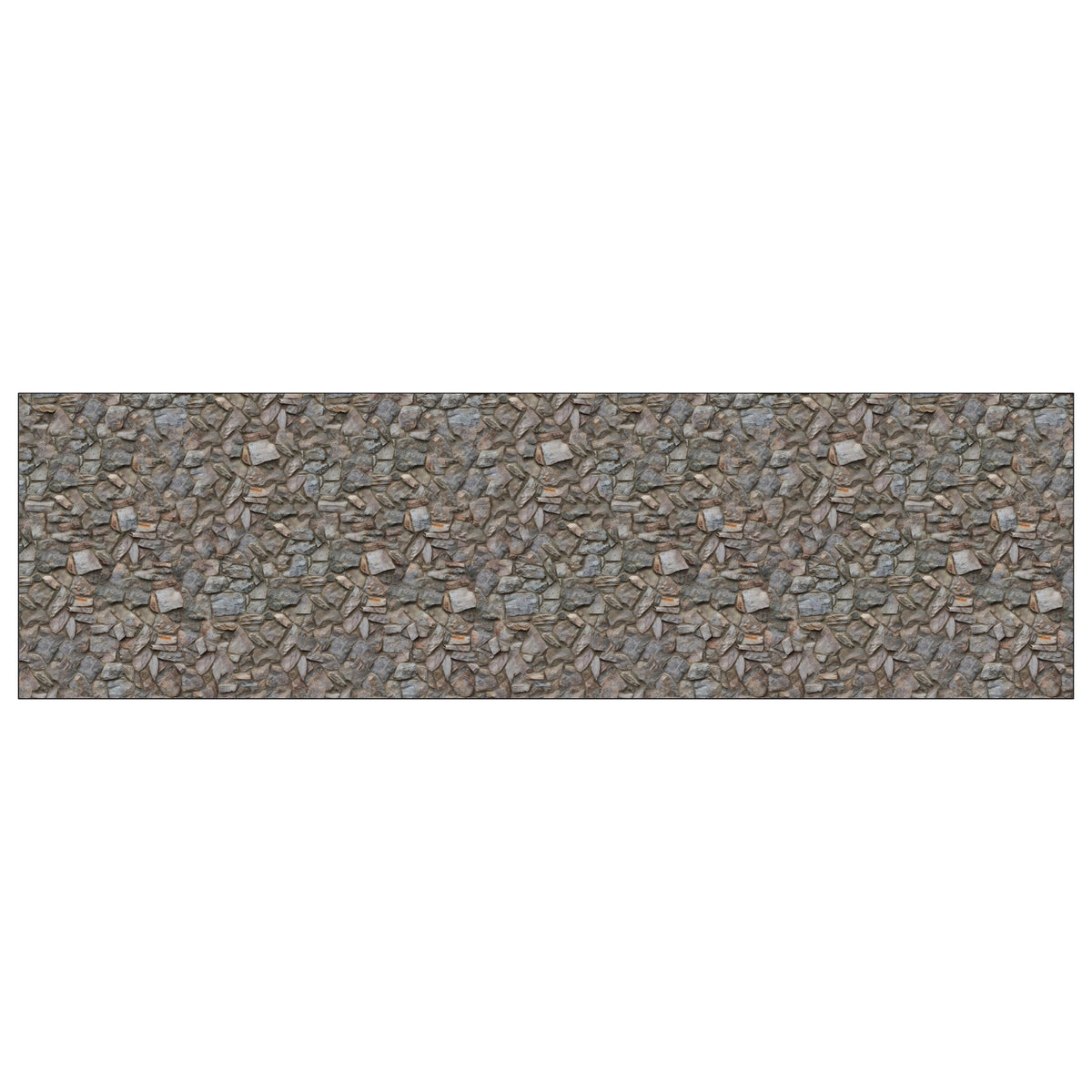 Badrückwand Steinoptik