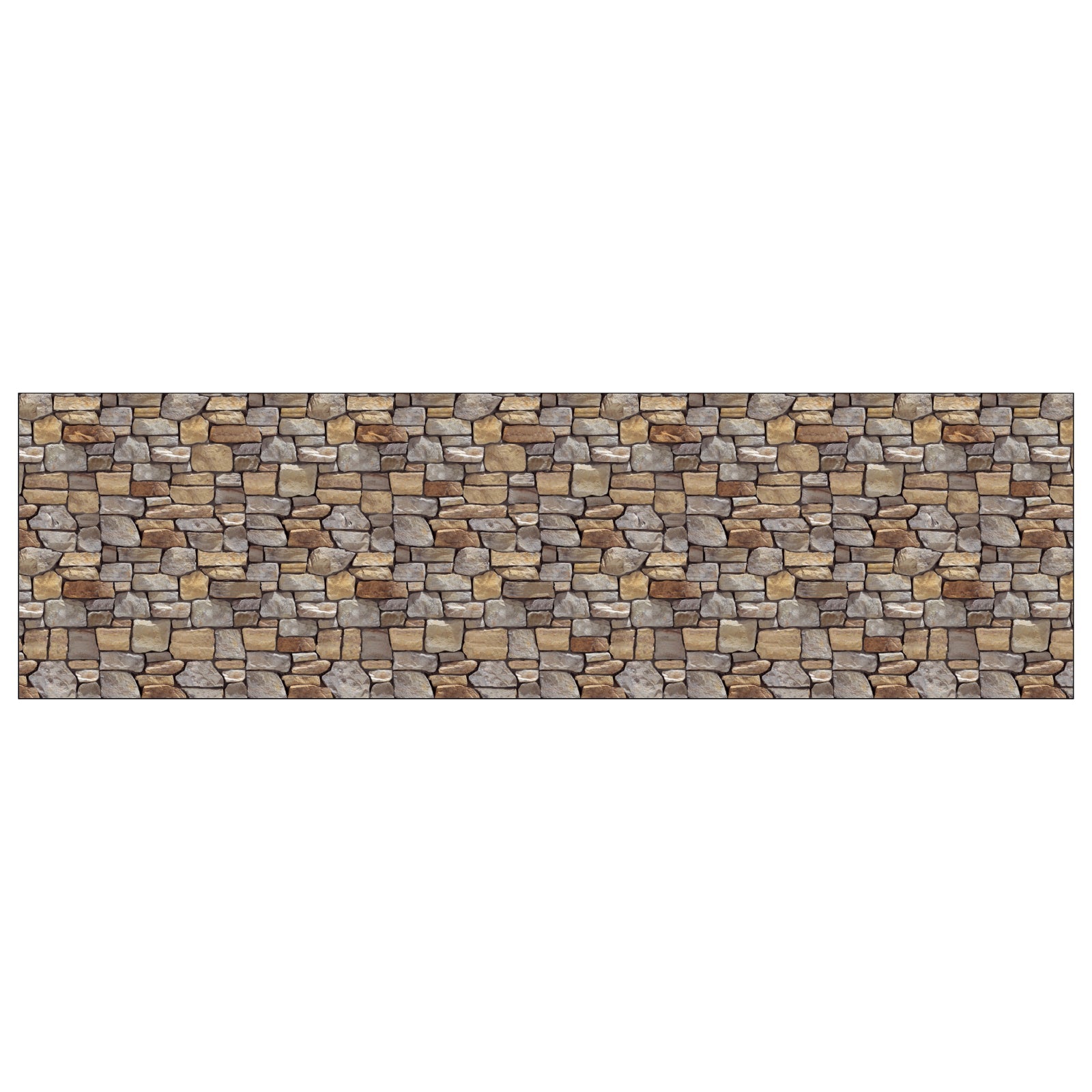 Badrückwand Steinoptik