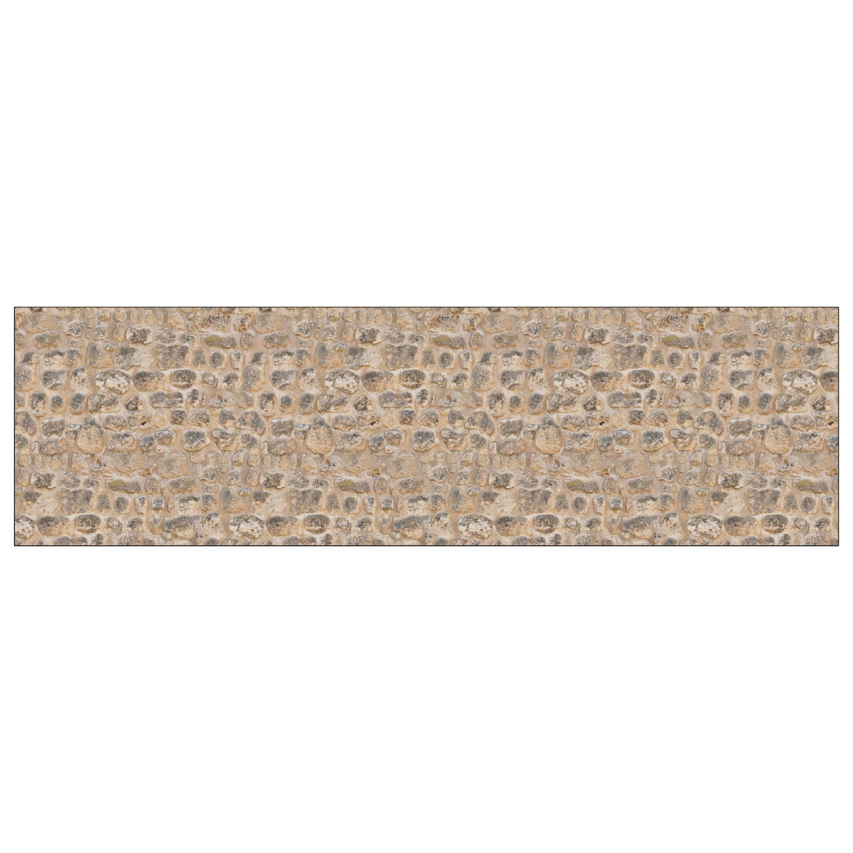 Badrückwand Steinoptik