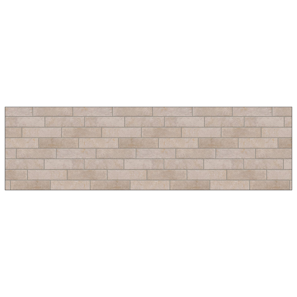 Badrückwand Steinoptik