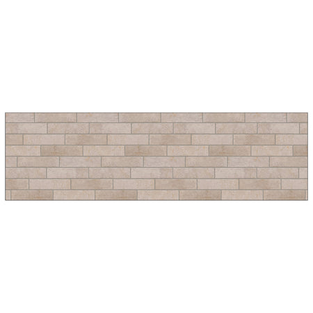 Badrückwand Steinoptik