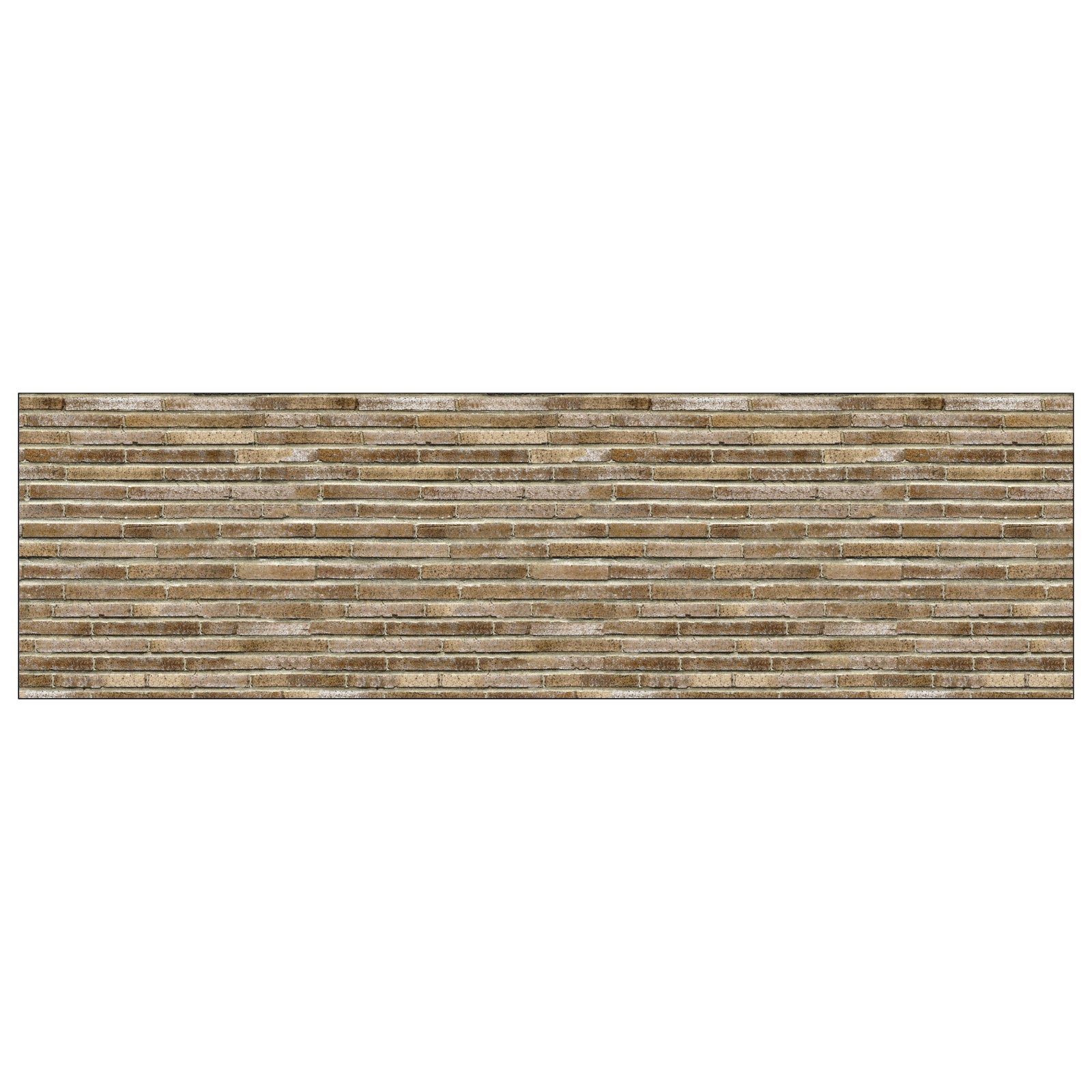 Badrückwand Steinoptik
