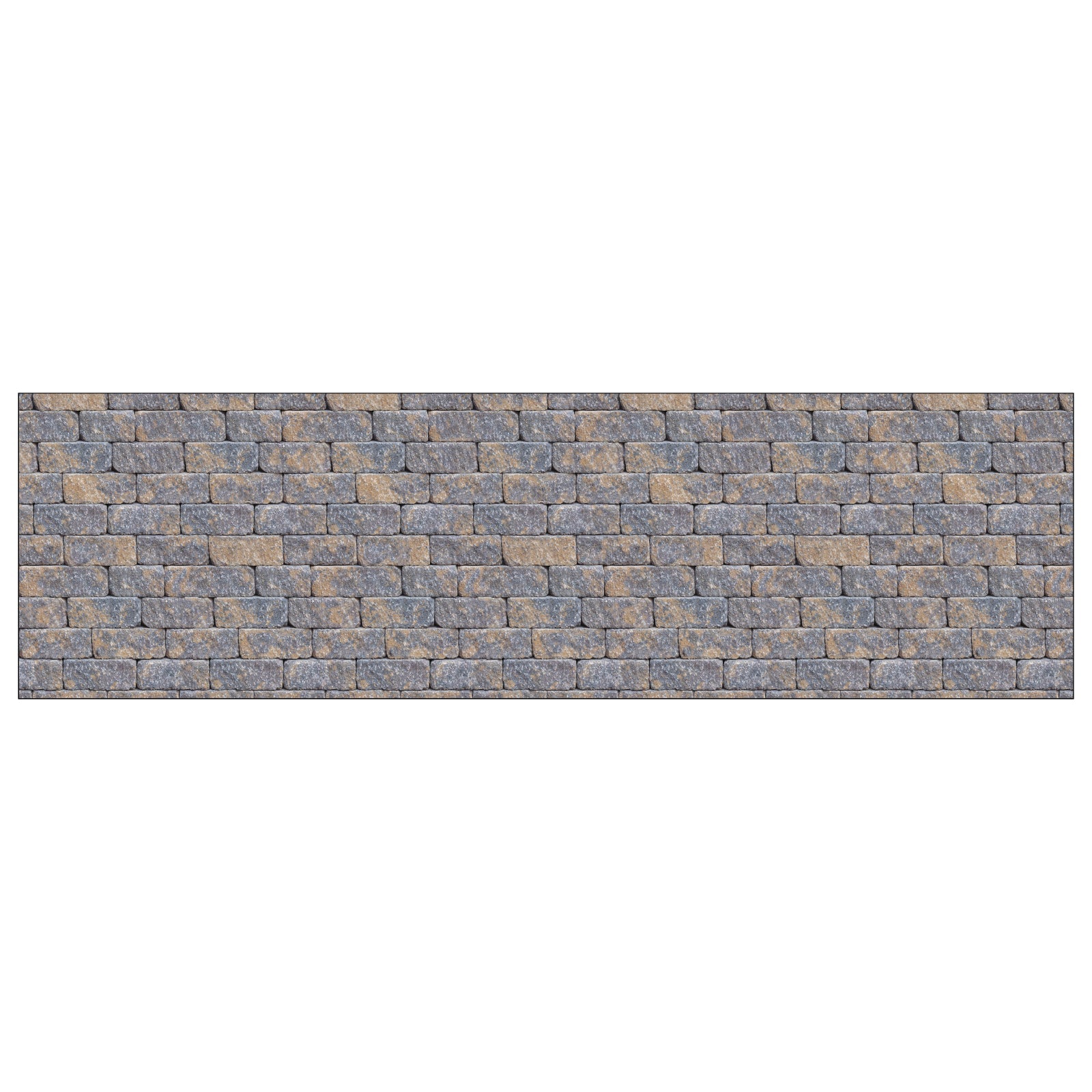 Waschbeckenrückwand Steinoptik