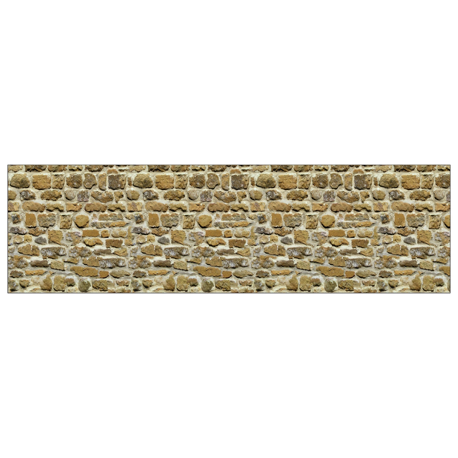 Badrückwand Steinoptik