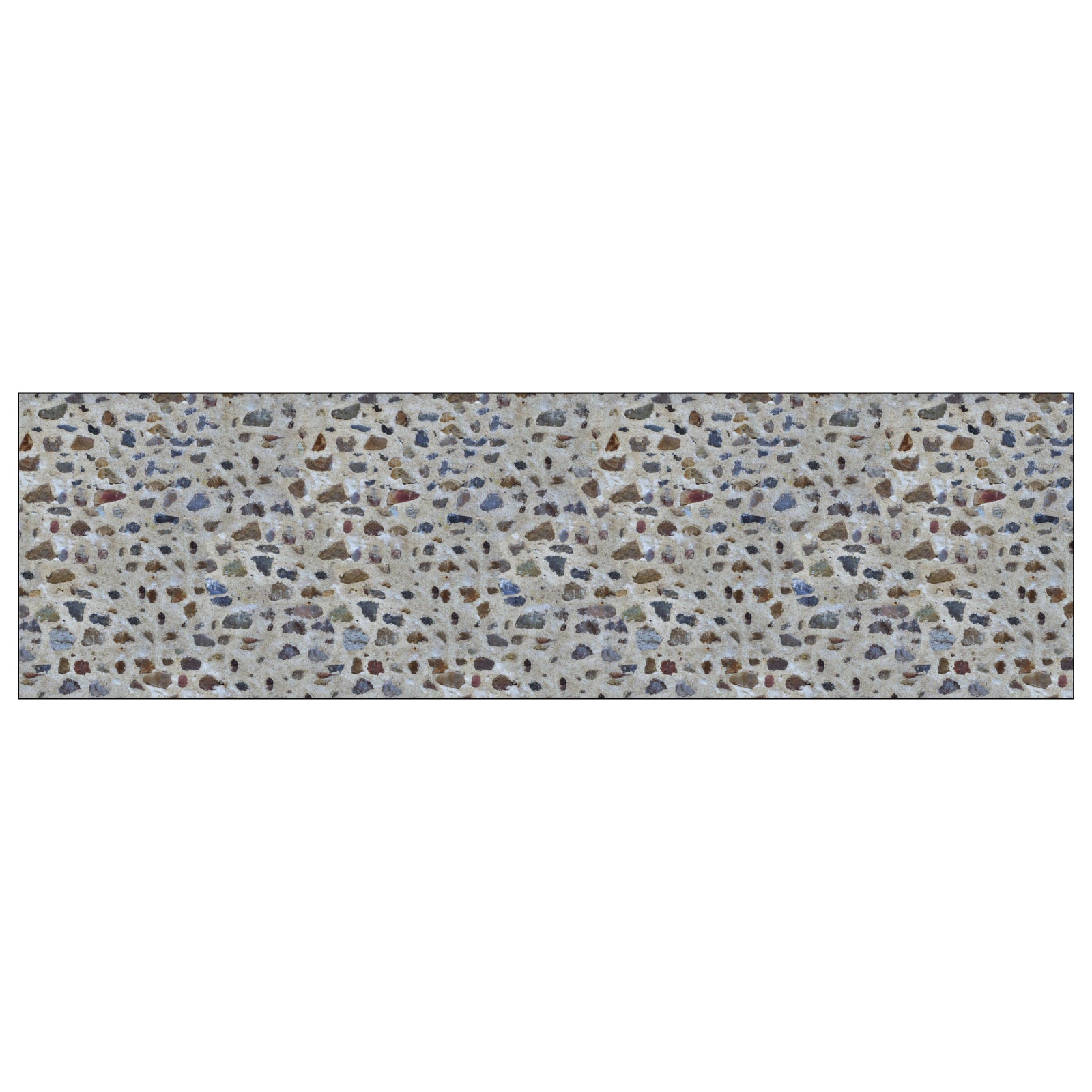 Waschbeckenrückwand Steinoptik