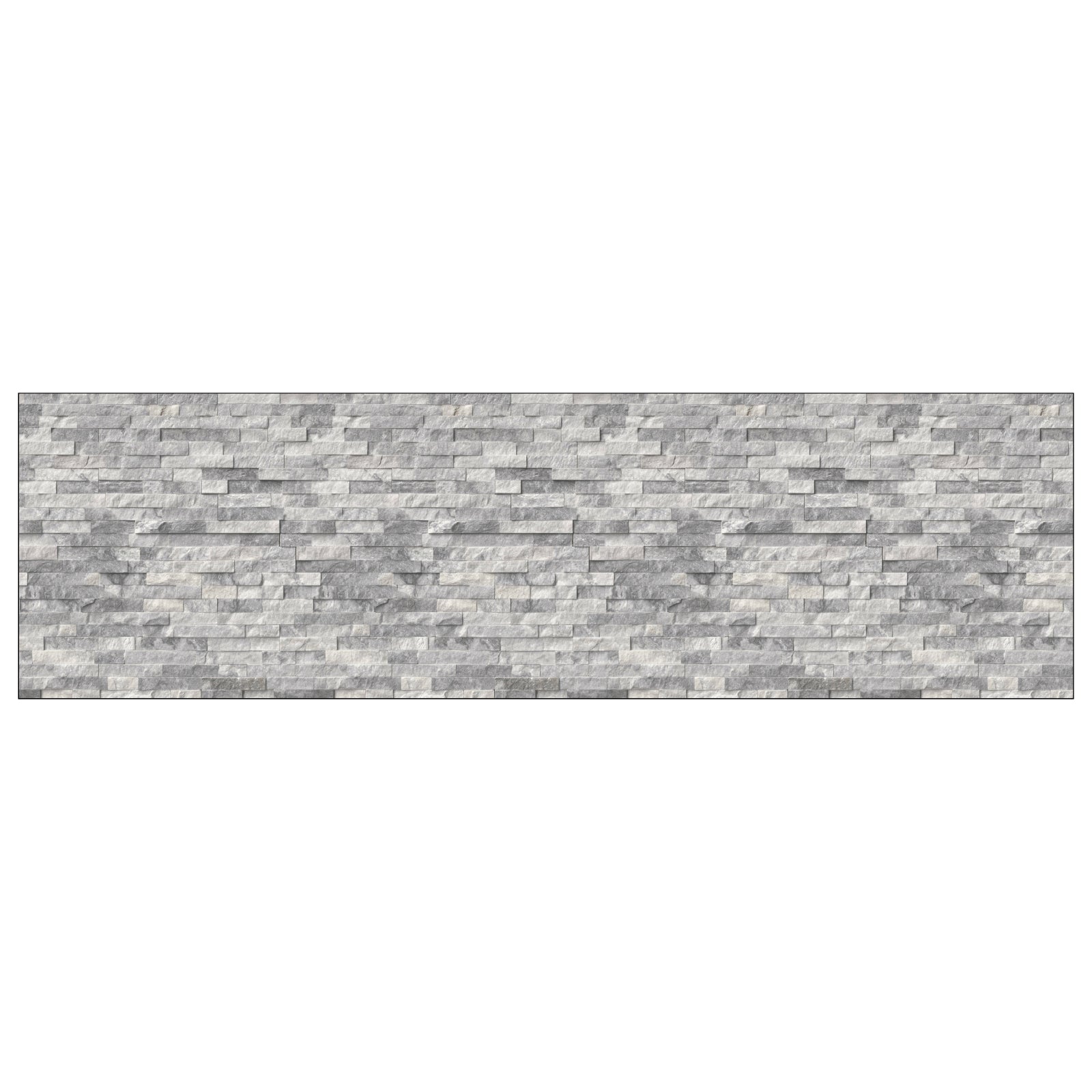 Waschbeckenrückwand Steinoptik