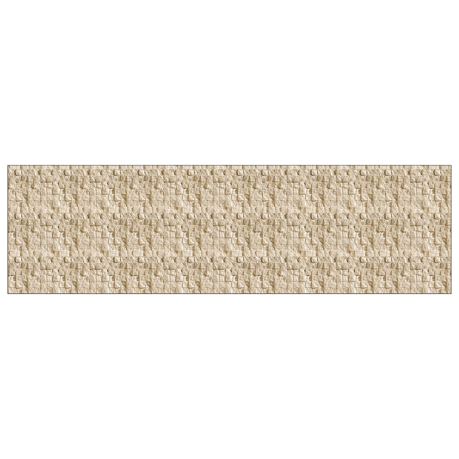 Waschbeckenrückwand Steinoptik