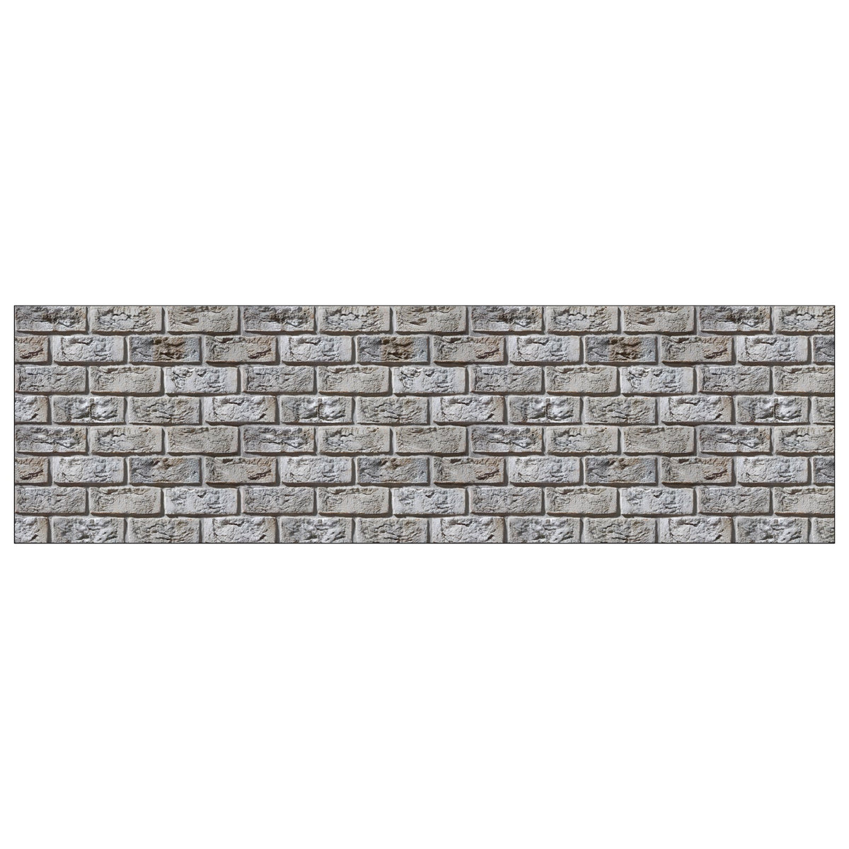 Badrückwand Steinoptik
