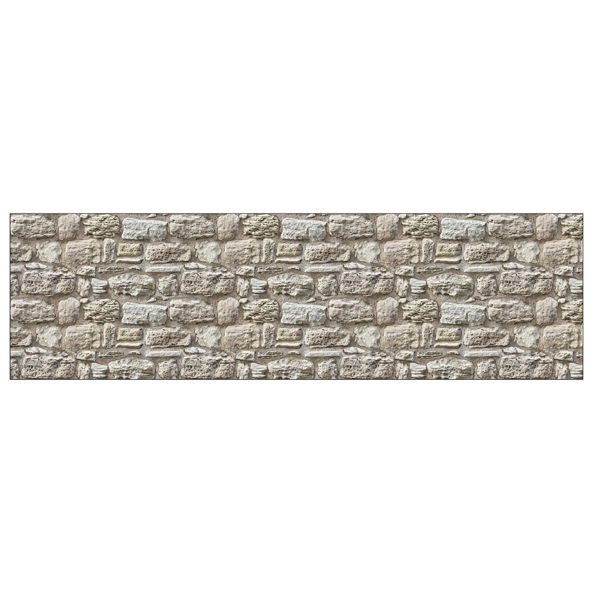 Badrückwand Steinoptik