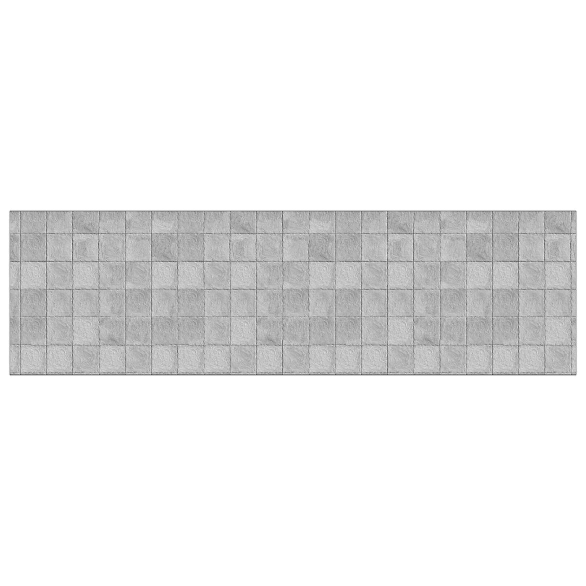 Badrückwand Steinoptik