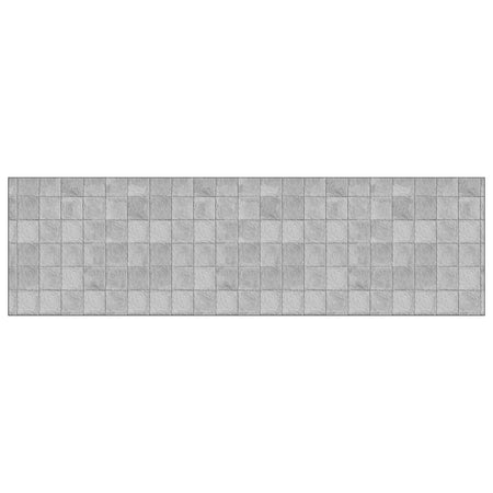 Badrückwand Steinoptik