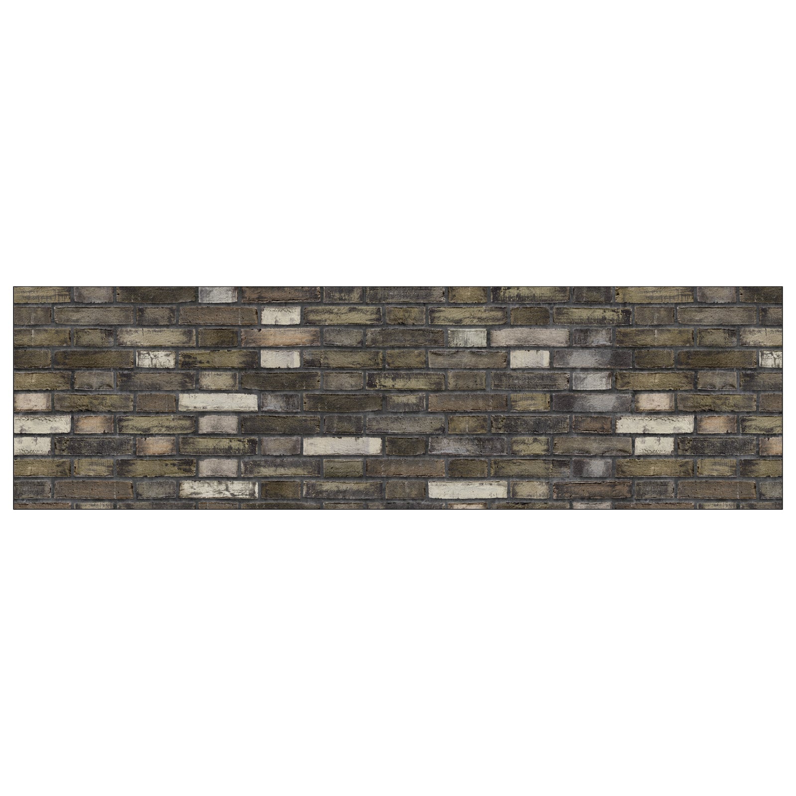 Badrückwand Steinoptik