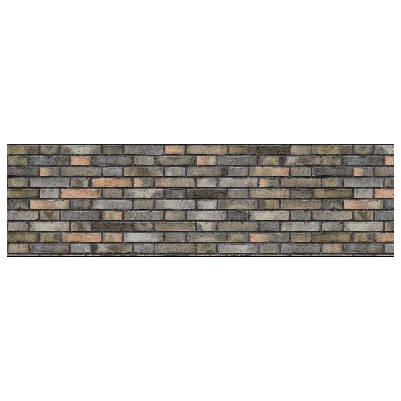Badrückwand Steinoptik