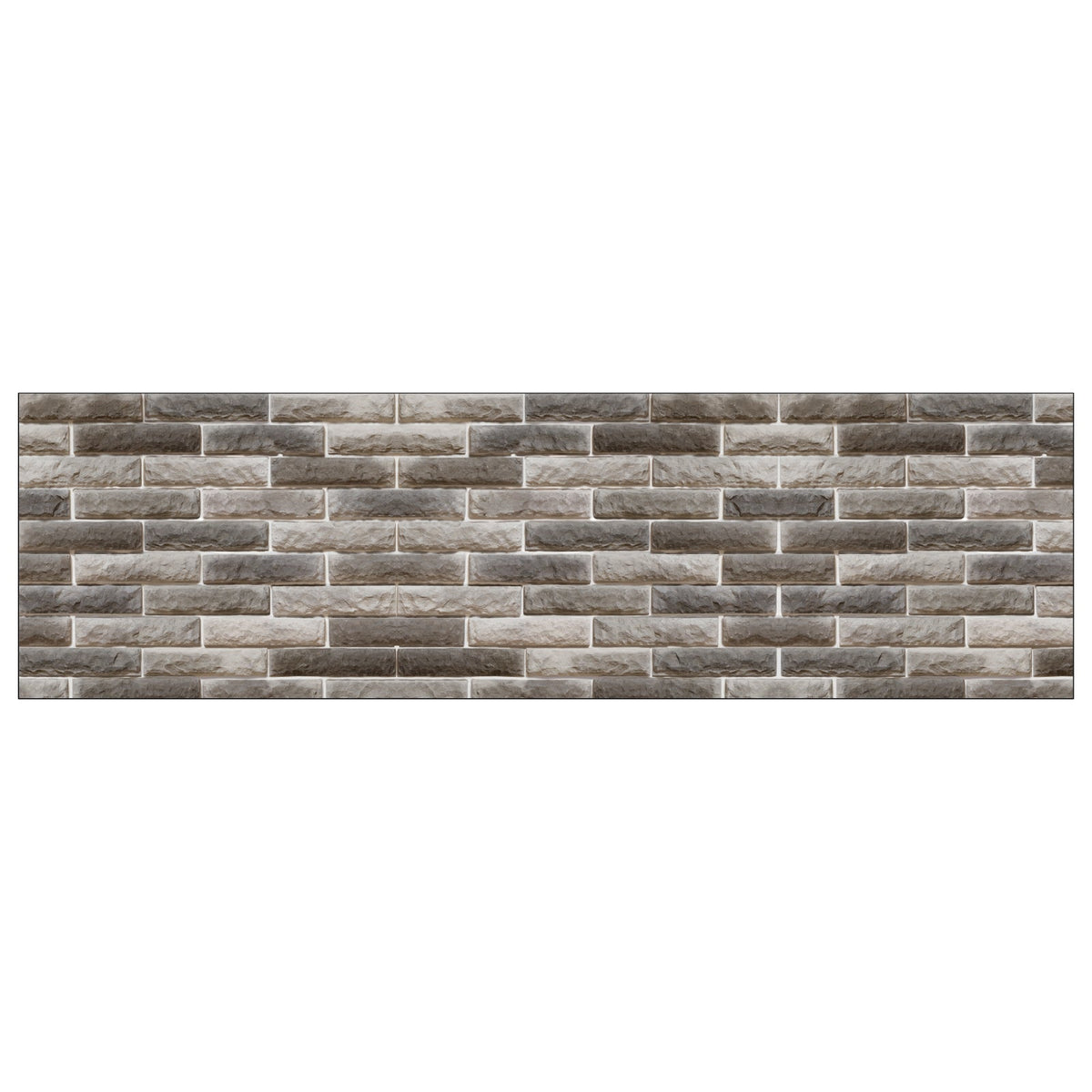 Badrückwand Steinoptik