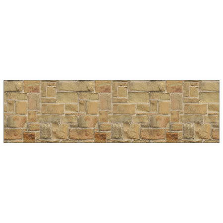 Badrückwand Steinoptik