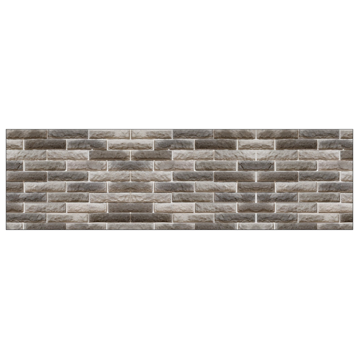 Badrückwand Steinoptik