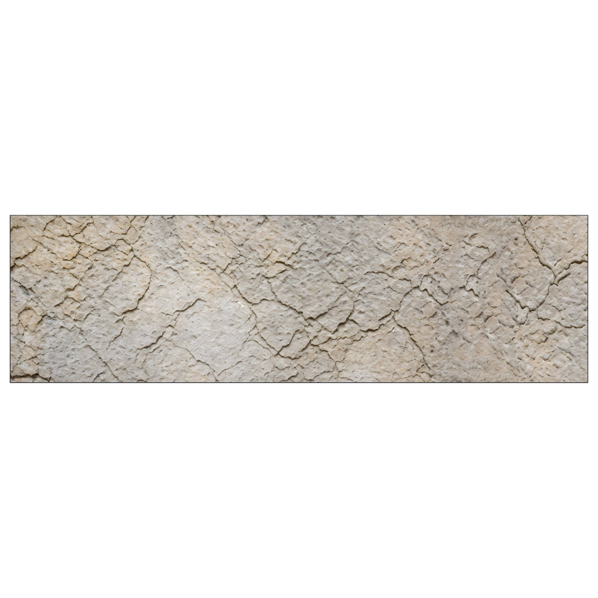 Badrückwand Steinoptik