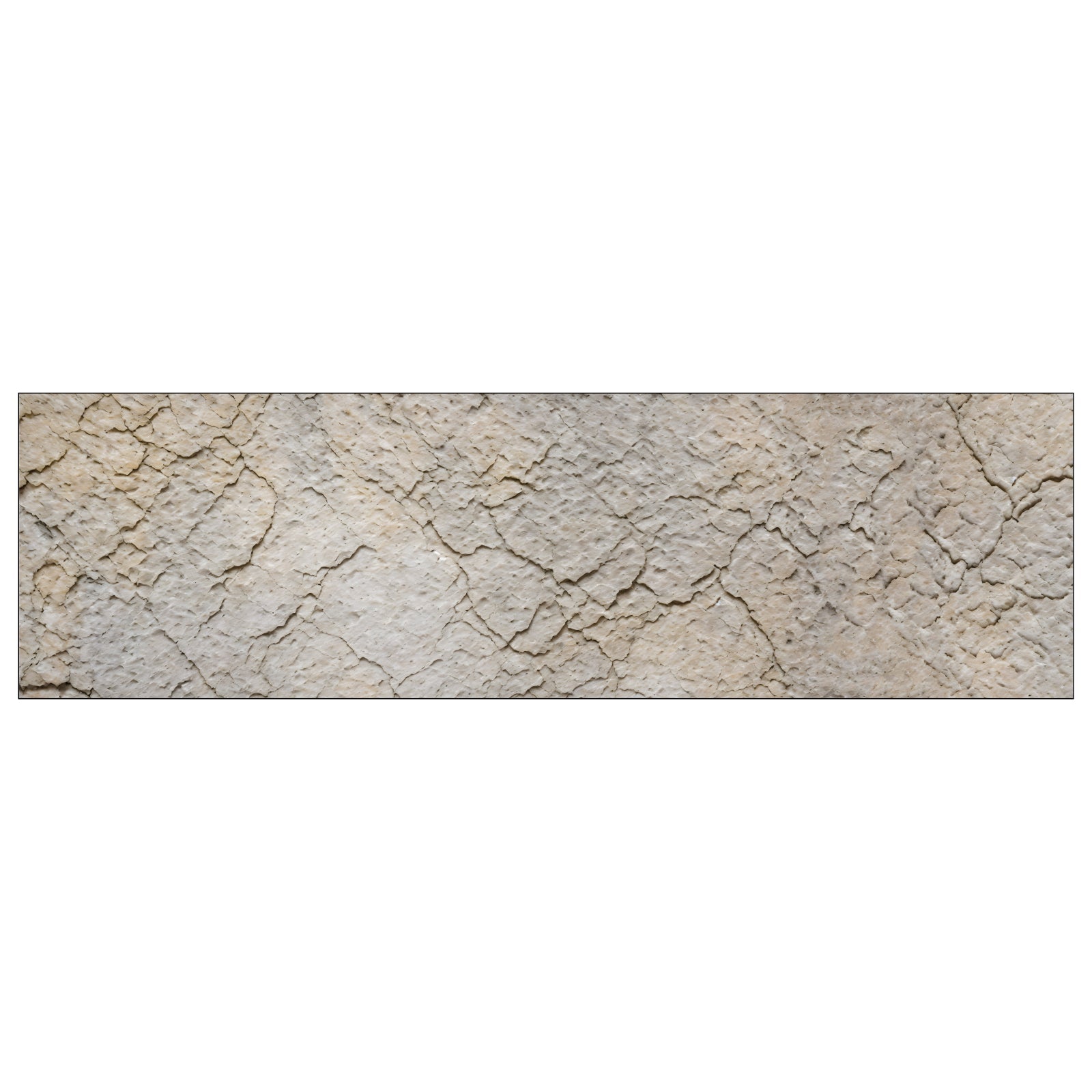 Badrückwand Steinoptik