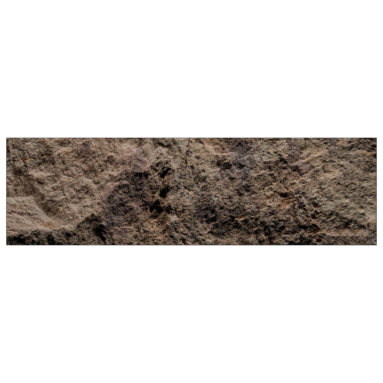 Badrückwand Steinoptik