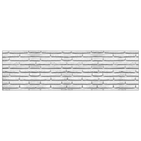 Badrückwand Steinoptik