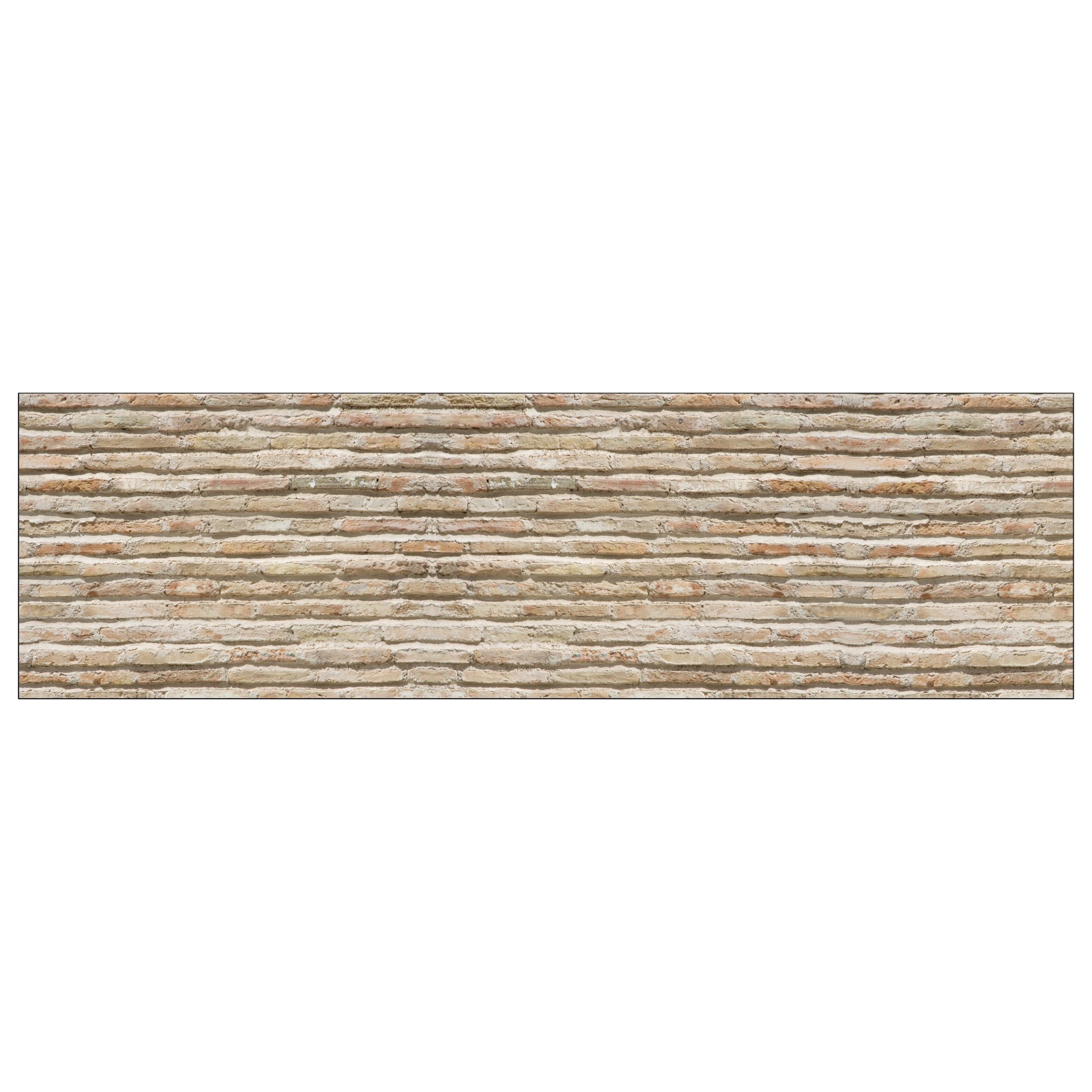 Badrückwand Steinoptik