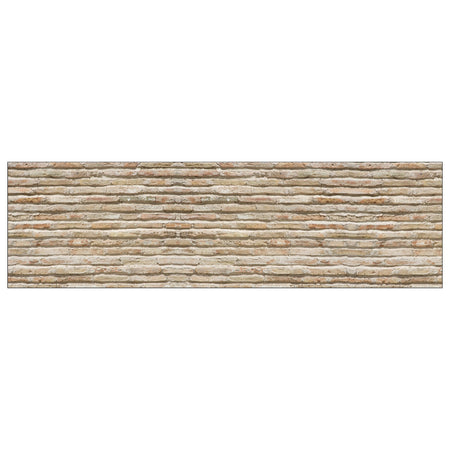 Badrückwand Steinoptik