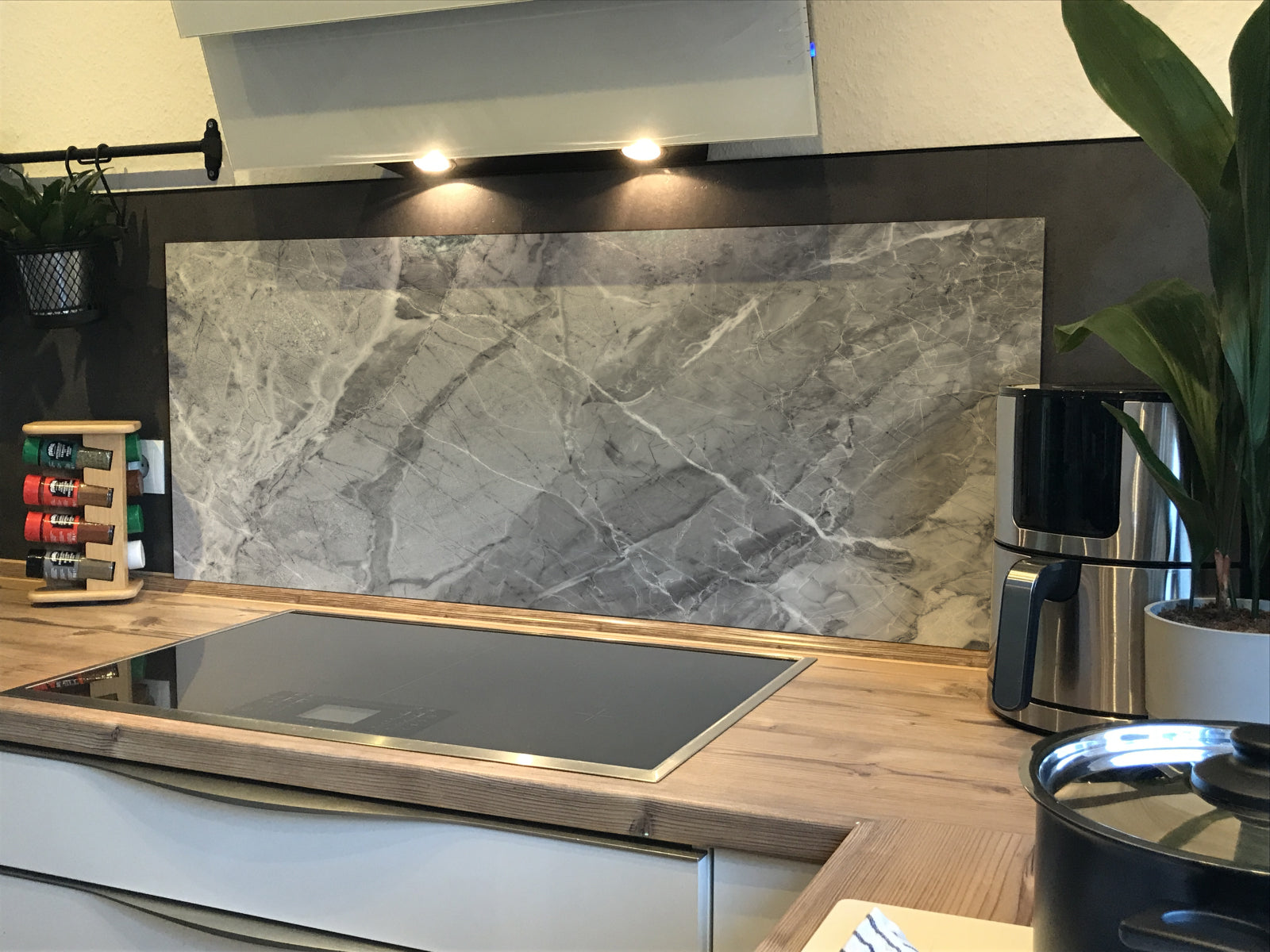 Spritzschutz Küche Steinoptik