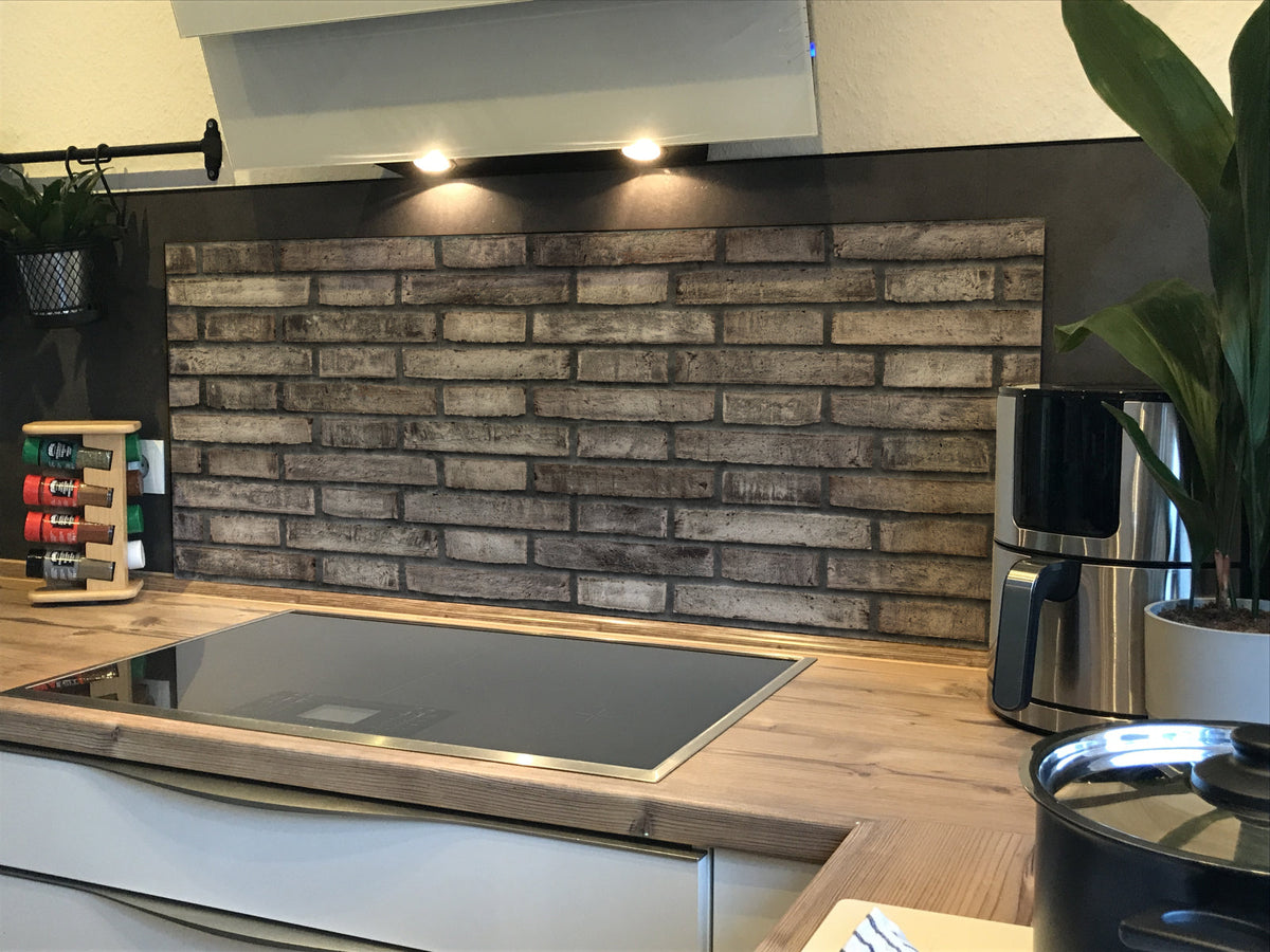 Spritzschutz Küche Steinoptik