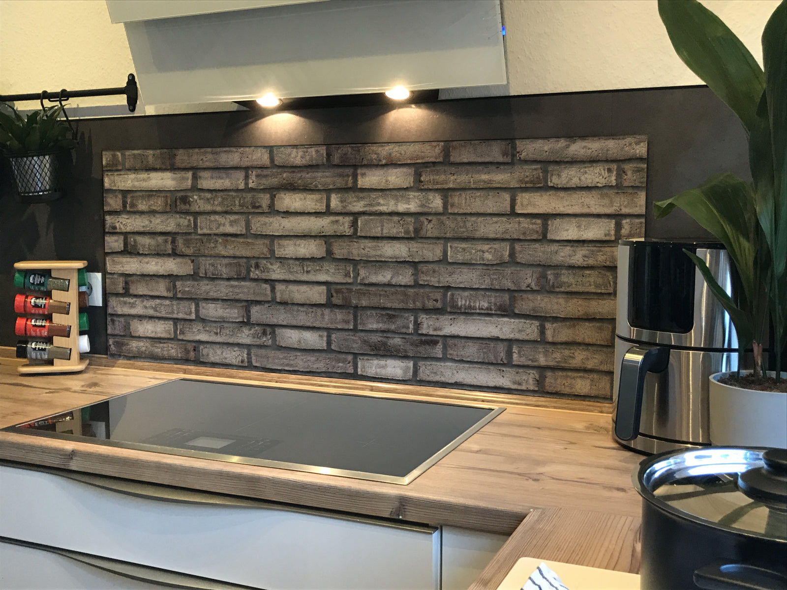 Spritzschutz Küche Steinoptik