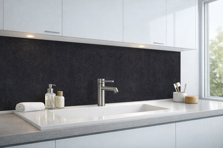 Waschbeckenrückwand Betonoptik