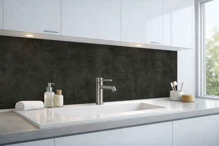 Waschbeckenrückwand Betonoptik