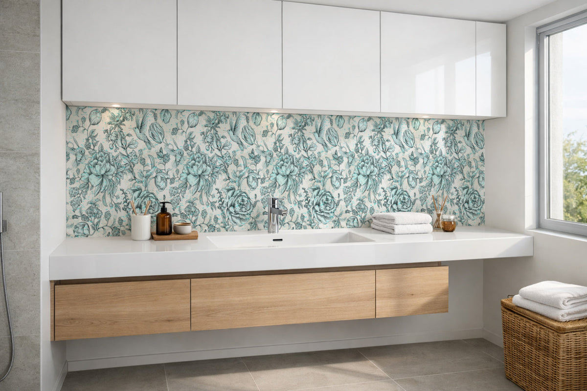 Waschbeckenrückwand Muster