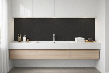 Waschbeckenrückwand Betonoptik