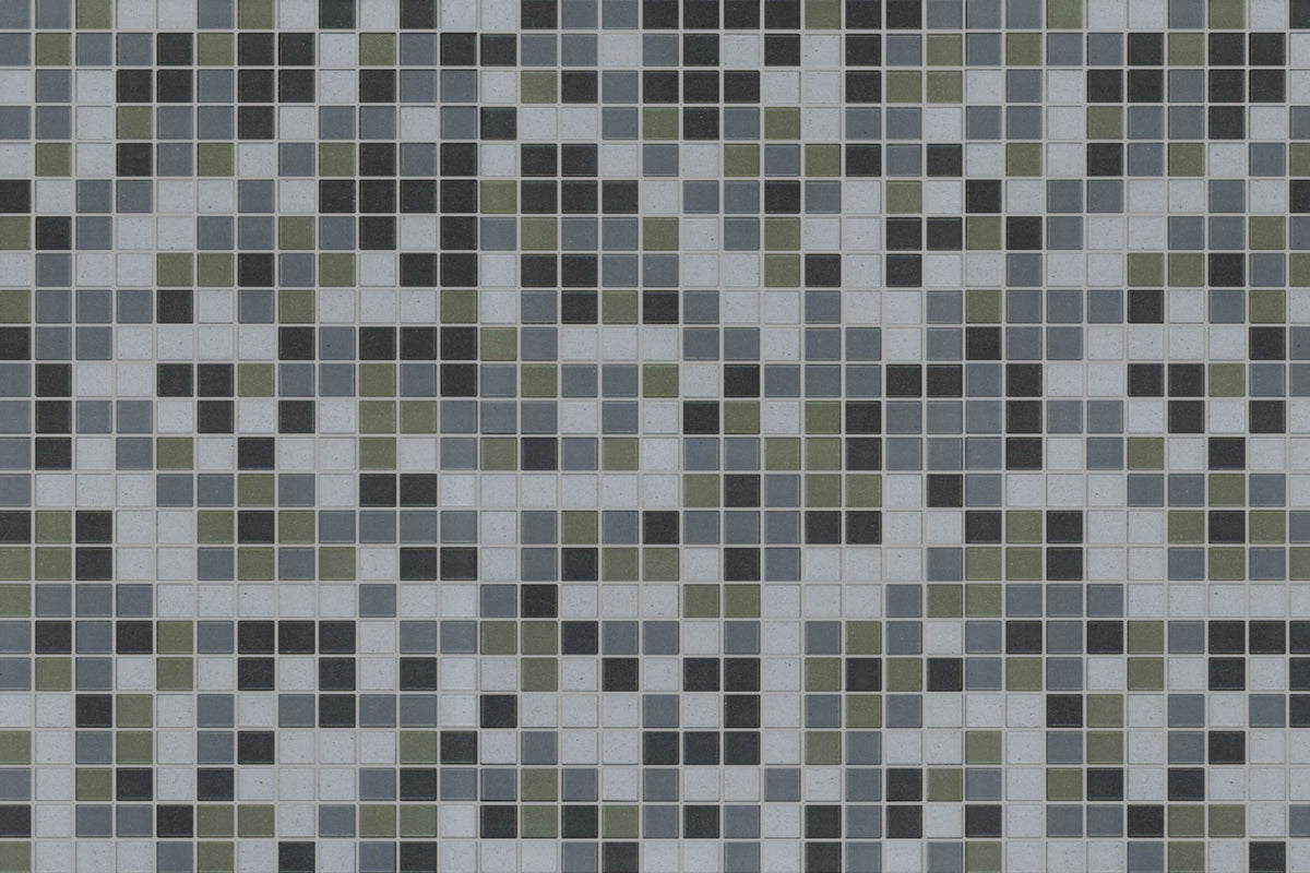Waschbeckenrückwand Fliesenoptik